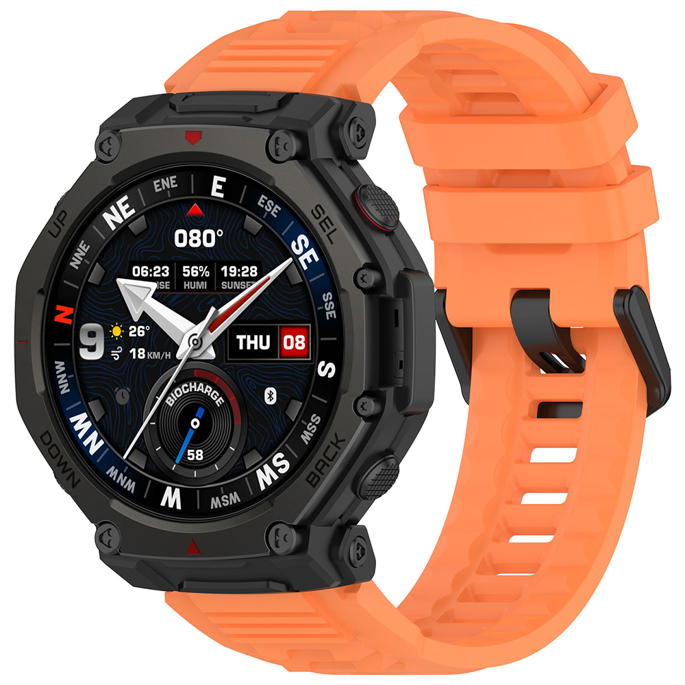 Каишка за Amazfit T-Rex 3 Pro 48mm - Techsuit Watchband (W067) - Оранжев