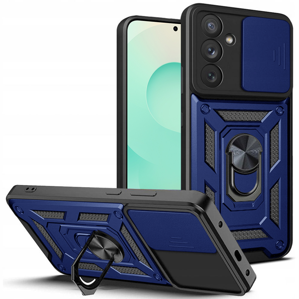 Калъф за Samsung Galaxy S25 FE - Techsuit CamShield Series - Син
