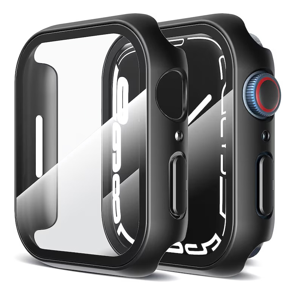 Калъф за Apple Watch 7 (41 мм) + калъф - Techsuit Defense360 Pro - Черен