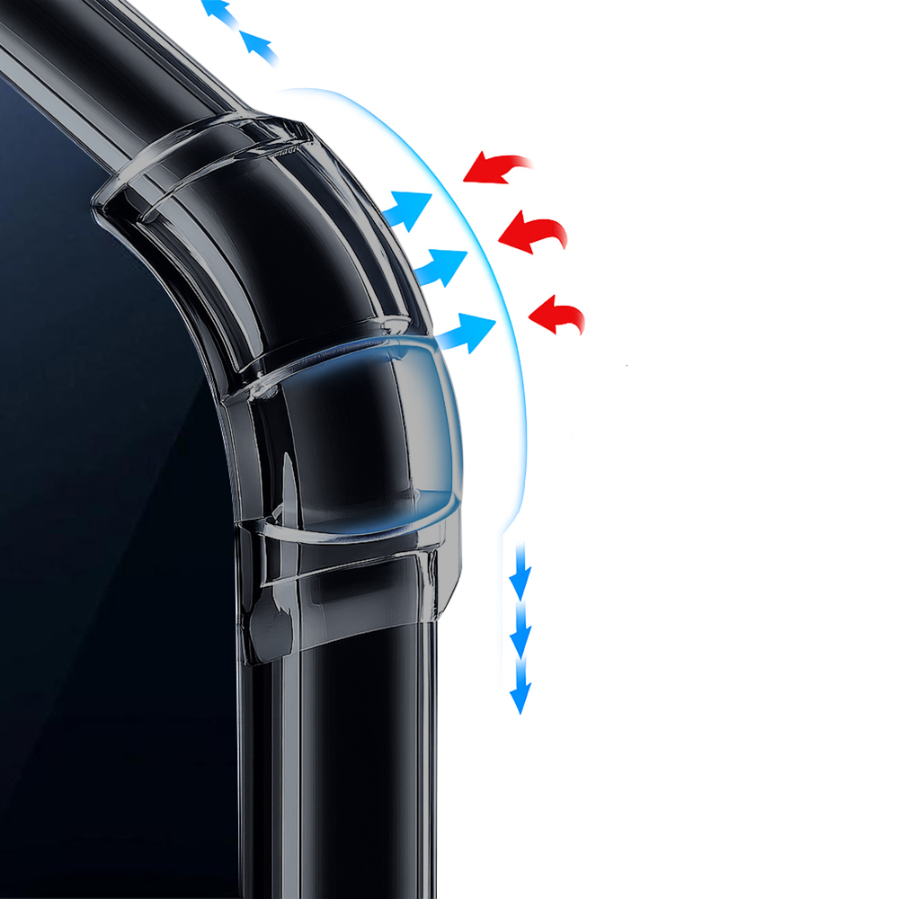 Utilizare husă Techsuit Shockproof Clear Silicone Oppo A6 Pro 4G / A6 Pro 5G