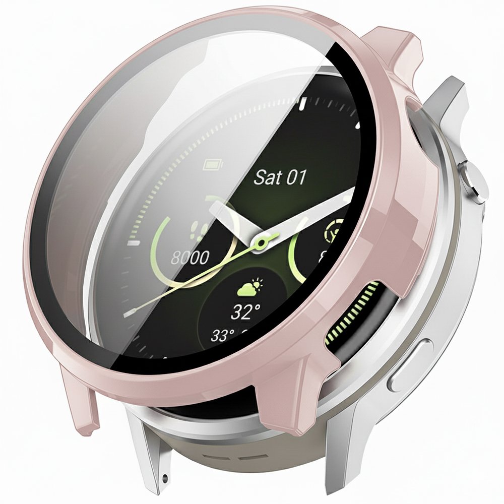 Чантичка за Garmin Venu 4 41mm 41mm + Калъф - Techsuit Defense360 Pro - Розов