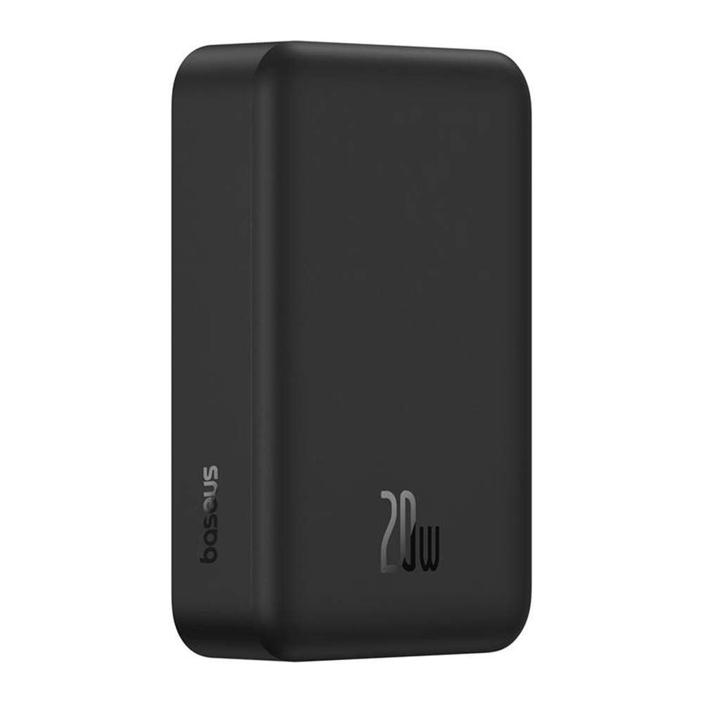 Магнитна външна батерия с ултракомпактен дизайн, 20000mAh, 20W - Baseus EnerFill FM41 (E0027U00) - Черна