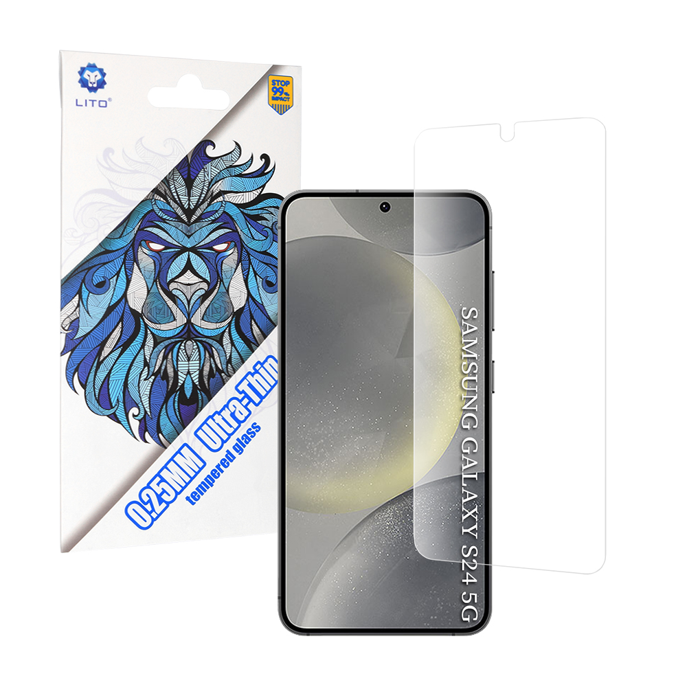 Капак за Samsung Galaxy S24 / S25 - 2.5D Classic Glass Ultra Thin - Прозрачен