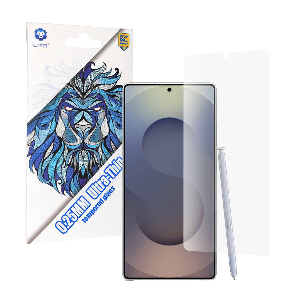 Капак за Samsung Galaxy S25 Ultra - Lito 2.5D Classic Glass Ultra Thin - Прозрачен