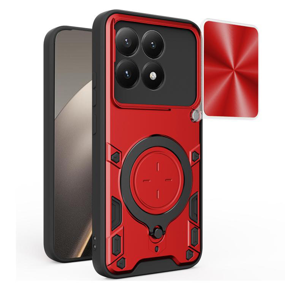 Калъф за Xiaomi 15T - Techsuit CamGuard Pro - Червен