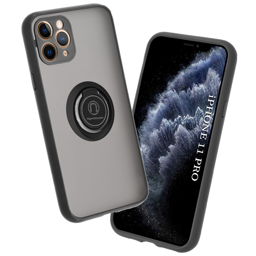 Калъф за iPhone 11 Pro - Techsuit Glinth - Черен