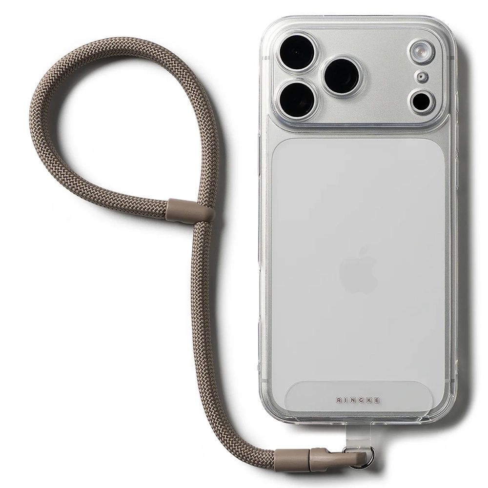 Snur за смартфон, универсален - Ringke Link Flow P-Type - Mocha Mousse