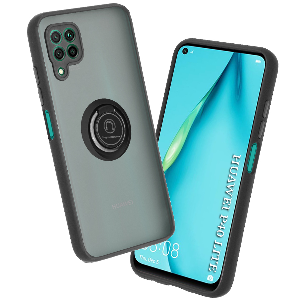 Калъф за Huawei P40 Lite - Techsuit Glinth - Черен
