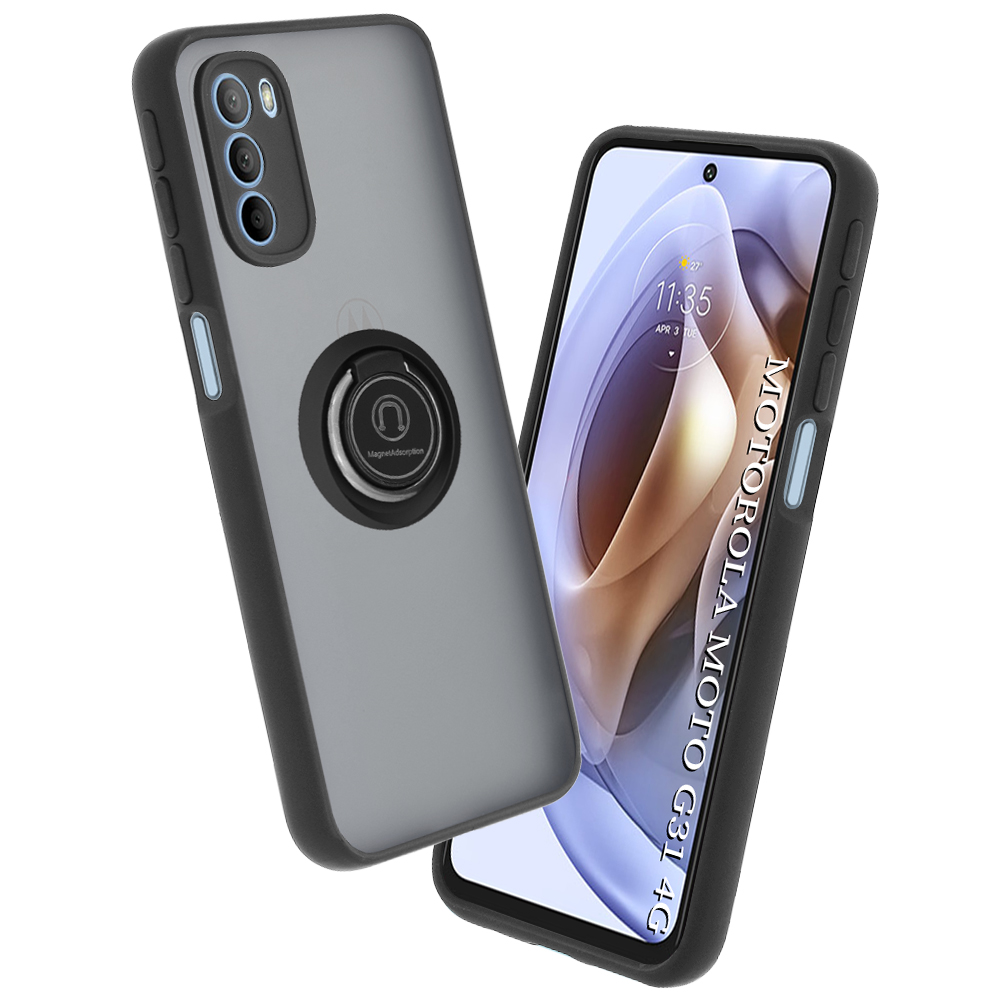 Калъф за Motorola Moto G31 4G / Moto G41 4G - Techsuit Glinth - Черен