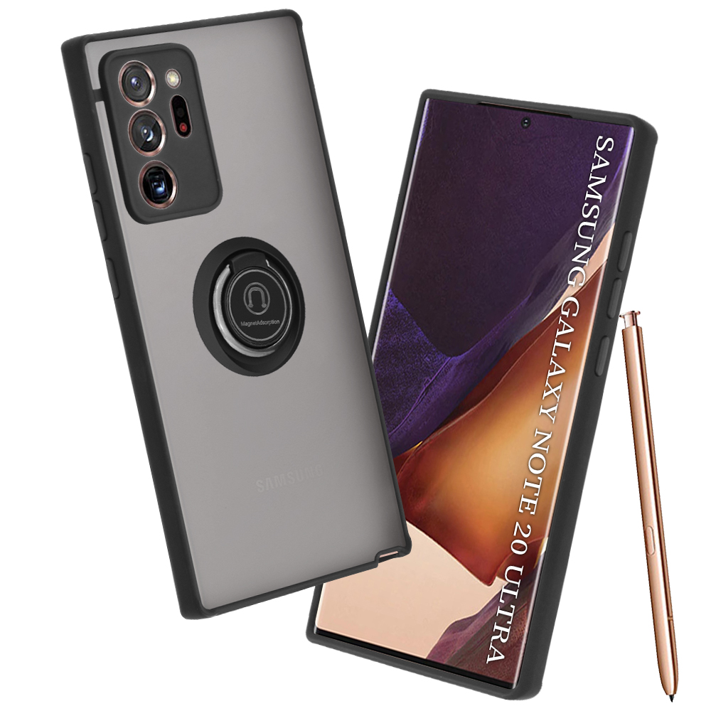 Калъф за Samsung Galaxy Note 20 Ultra / Note 20 Ultra 5G - Techsuit Glinth - Черен