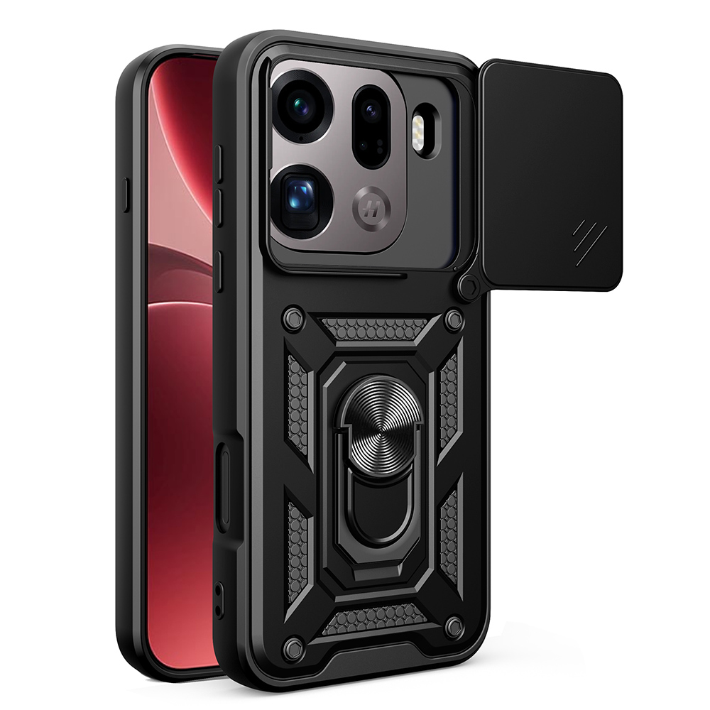 Калъф за Oppo Find X9 Pro - Techsuit CamShield Series - Черен