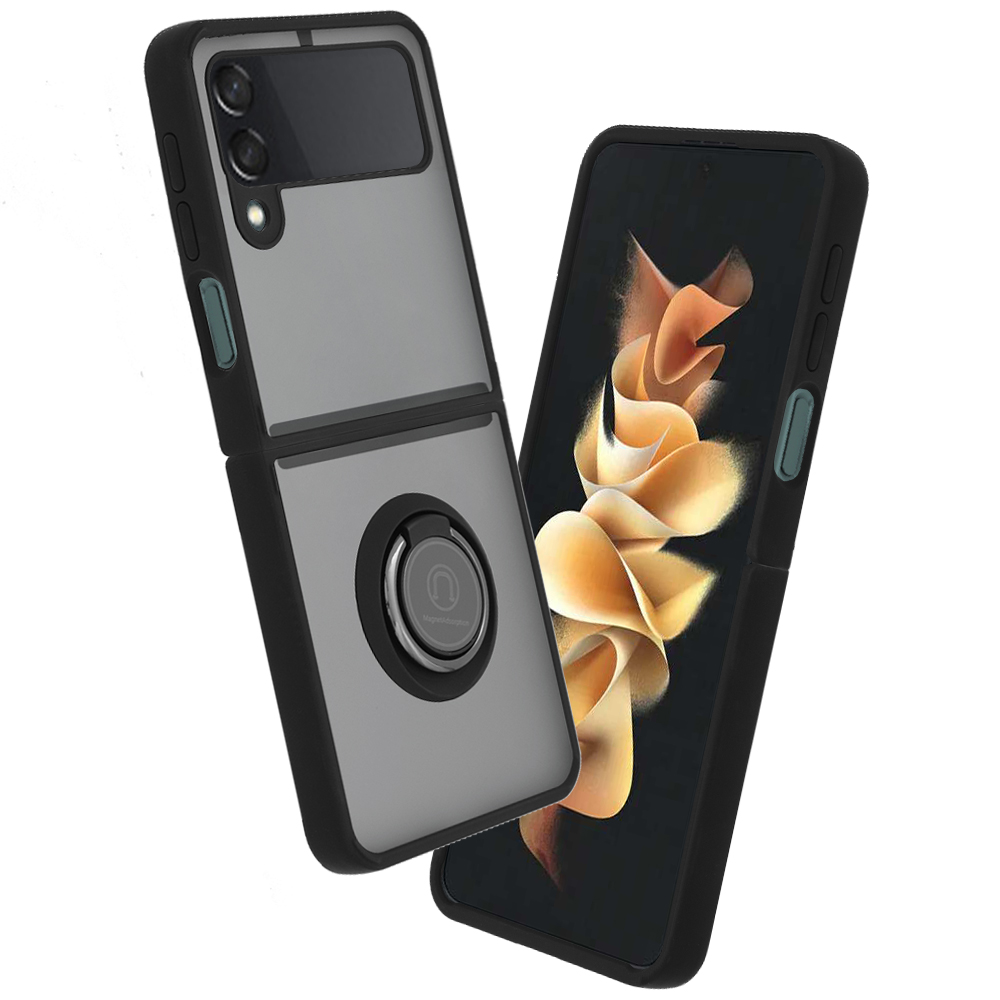 Калъф за Samsung Galaxy Z Flip3 5G - Techsuit Glinth - Черен