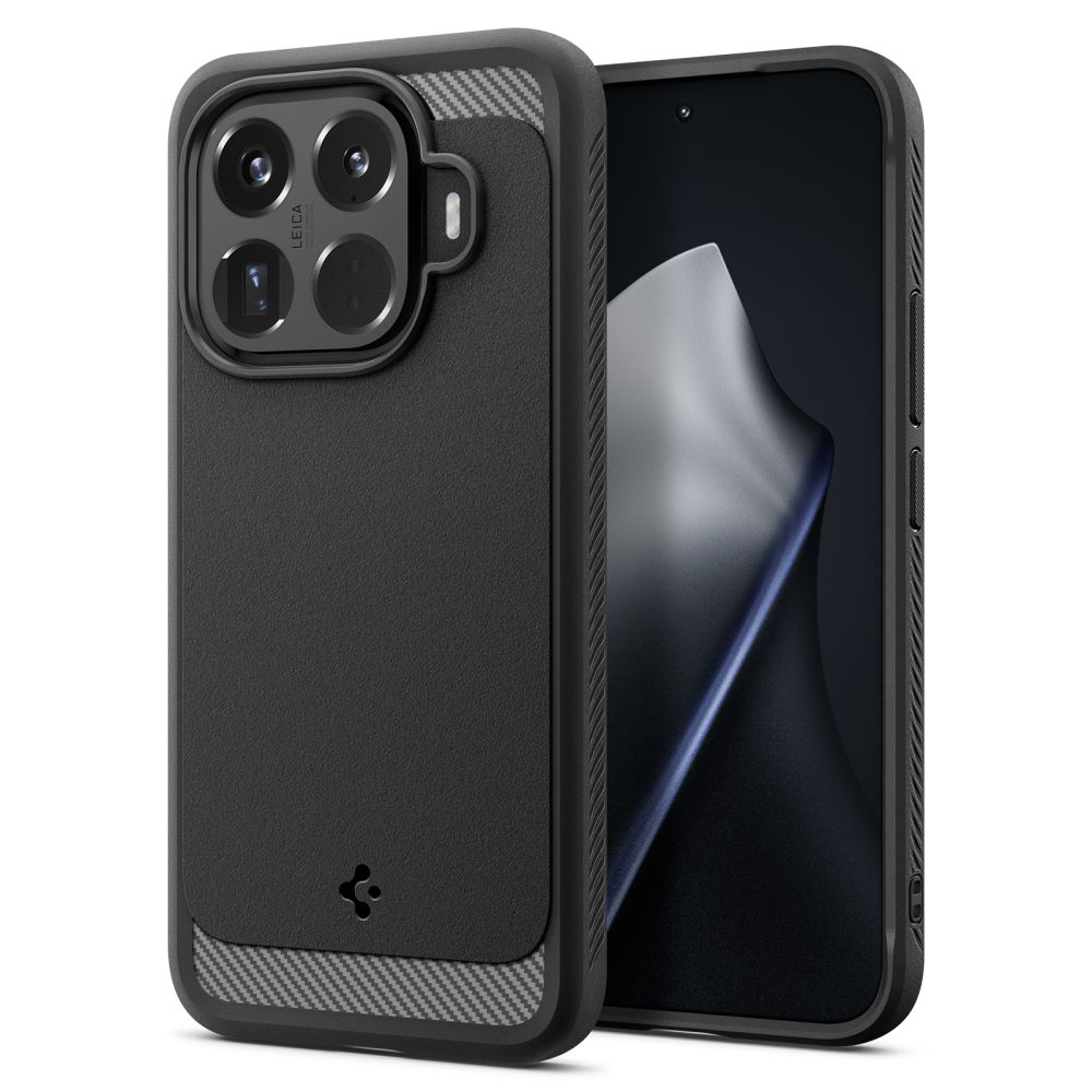 Калъф за Xiaomi 15T Pro - Spigen Rugged Armor (ACS11152) - Черен