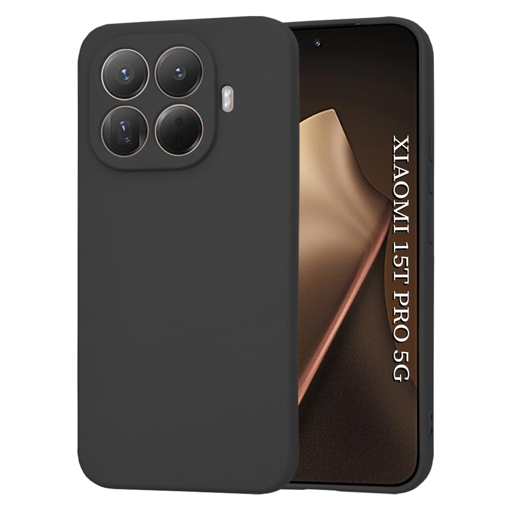 Калъф за Xiaomi 15T Pro - Techsuit SoftFlex - Черен