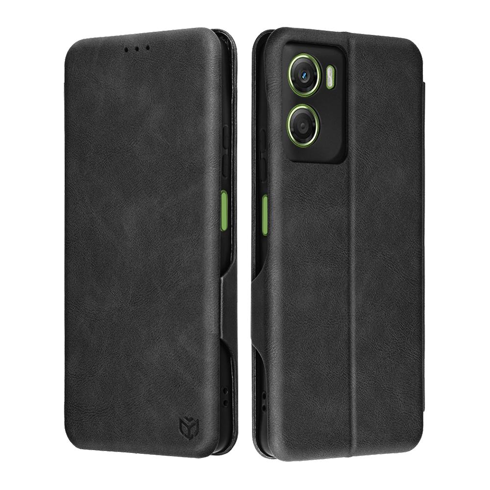 Калъф за Motorola Moto G06 - Techsuit Safe Wallet Plus - Черен
