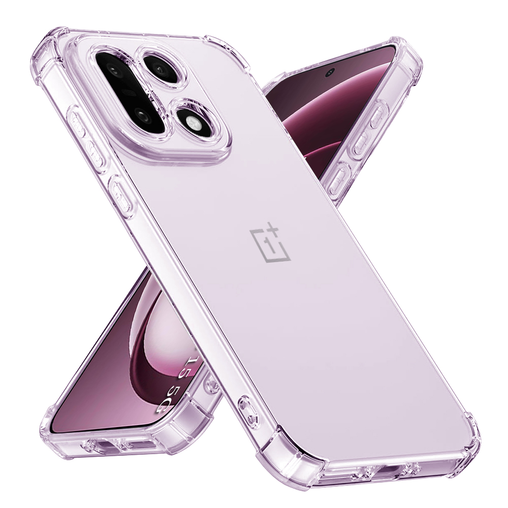 Калъф за OnePlus 15 - Techsuit Shockproof Прозрачен Прозрачен Silicone - Прозрачен