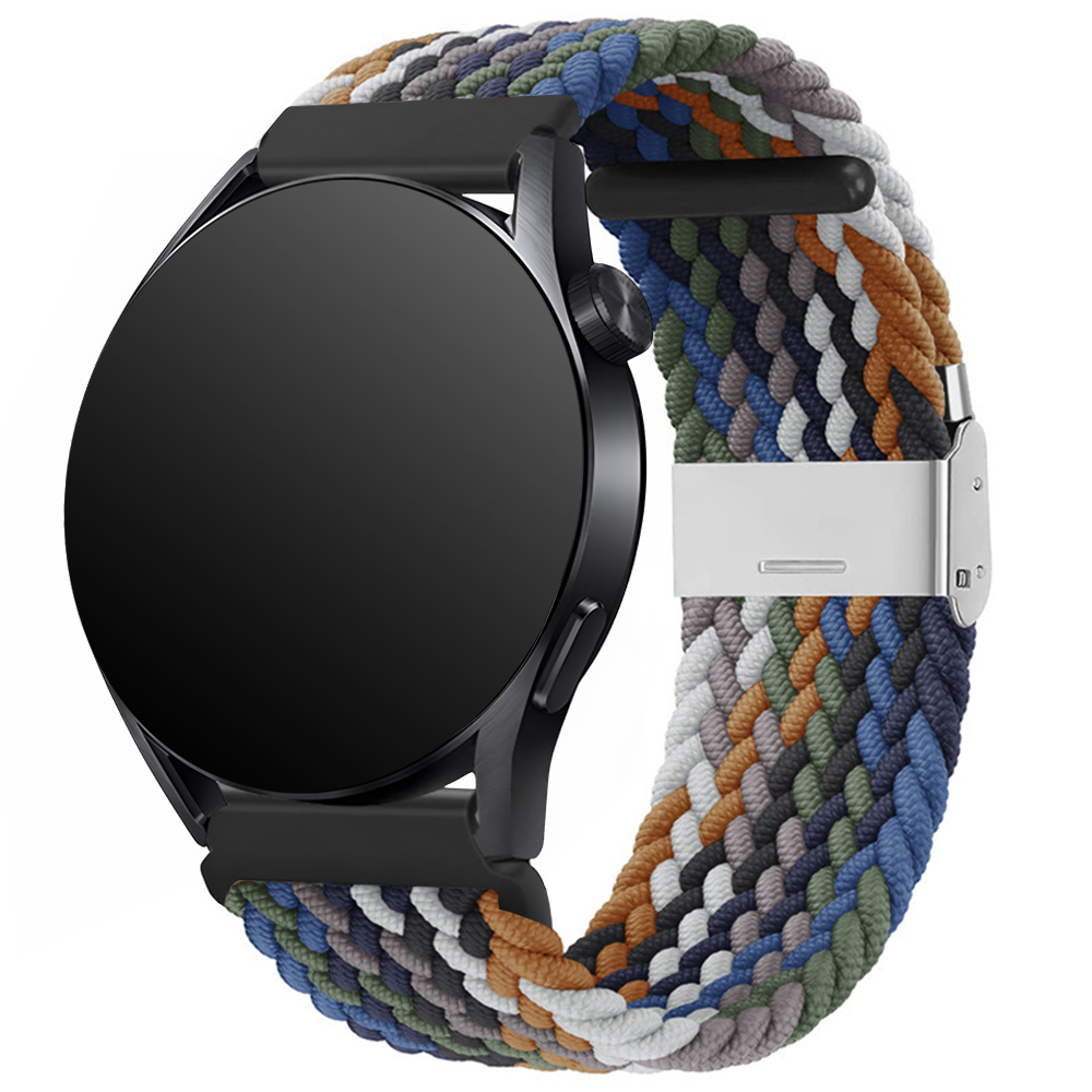 Каишка за Samsung Galaxy Watch (46mm)/Watch 3/Gear S3, Huawei Watch GT/GT 2/GT 3 (46mm) - Techsuit Watchband (W032) - Cowboy Зелен