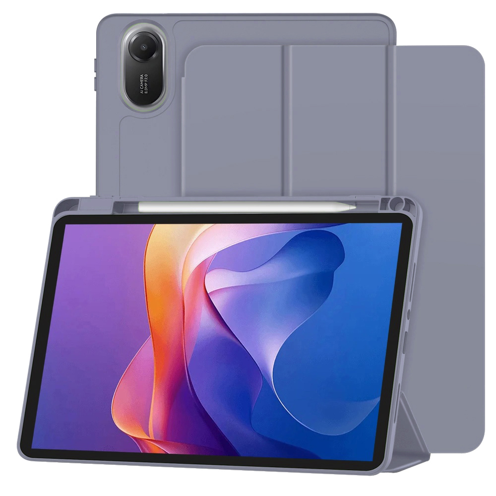 Калъф за Xiaomi Redmi Pad 2 - Techsuit Flex Trifold - Лилав