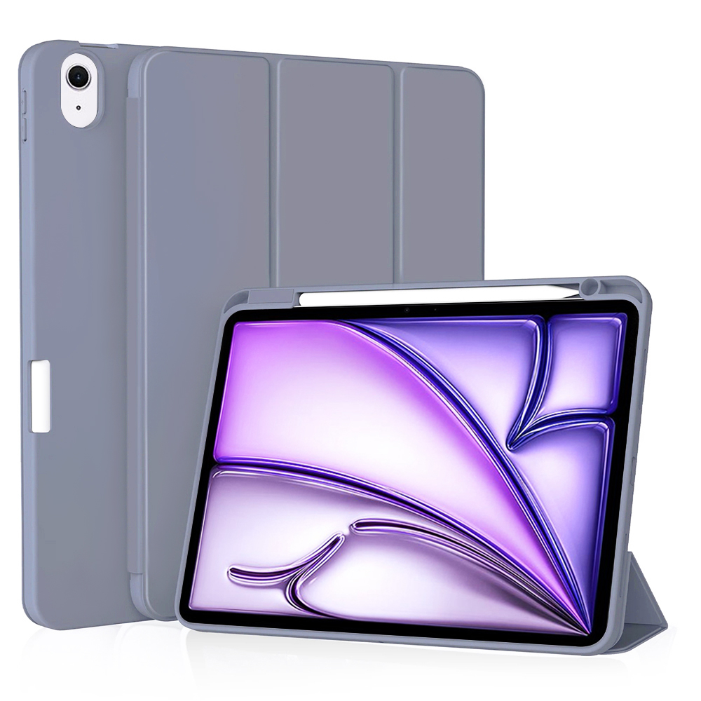 Калъф за iPad Air 11 (2024) / Air 11 (2025) / Air 11 (2026) - Techsuit Flex Trifold - Лилав