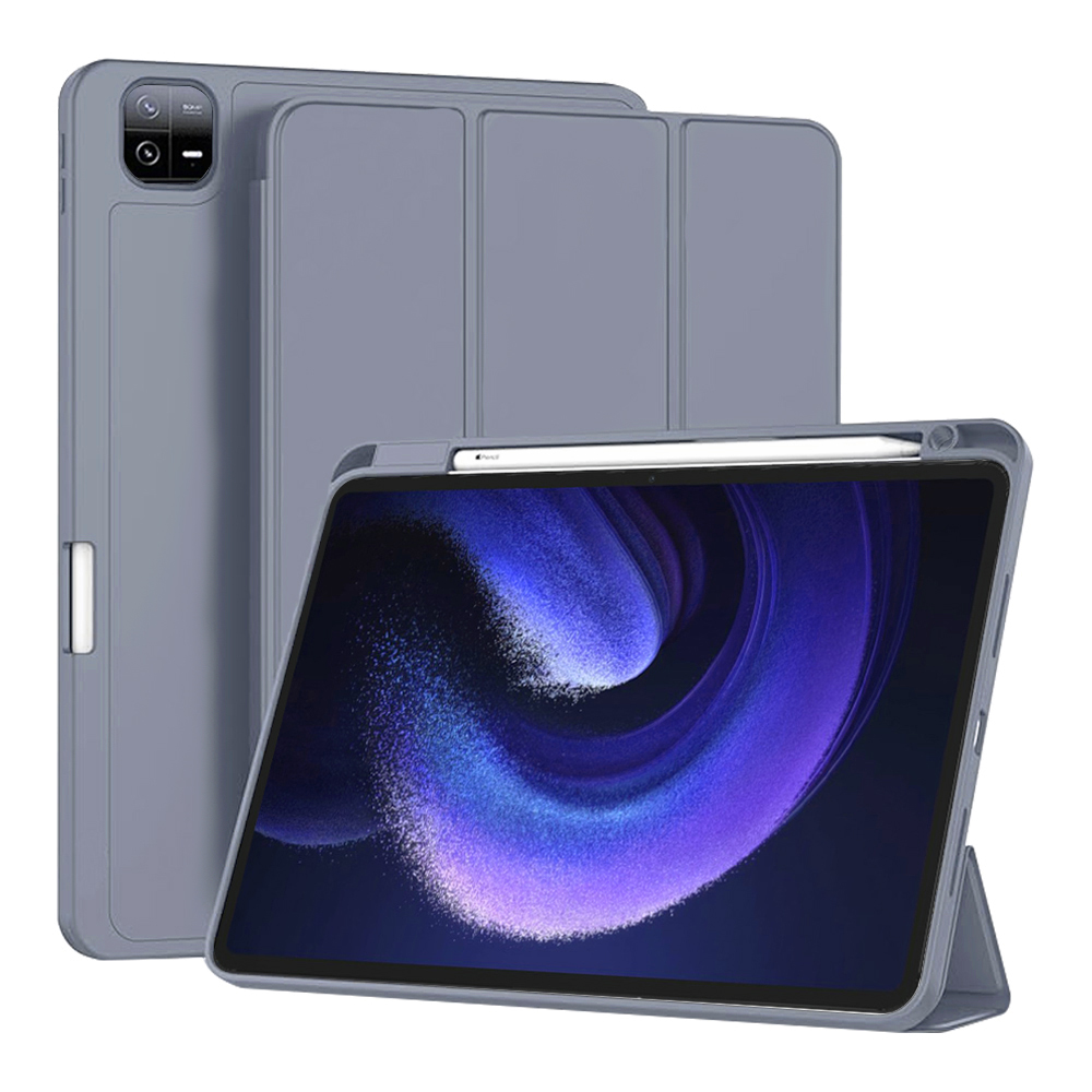 Калъф за Xiaomi Pad 6 / Pad 6 Pro - Techsuit Flex Trifold - Лилав