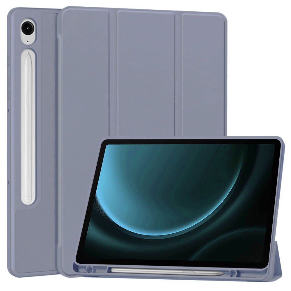 Калъф за Samsung Galaxy Tab S9 / S9 FE / S10 FE - Techsuit Flex Trifold - Лилав