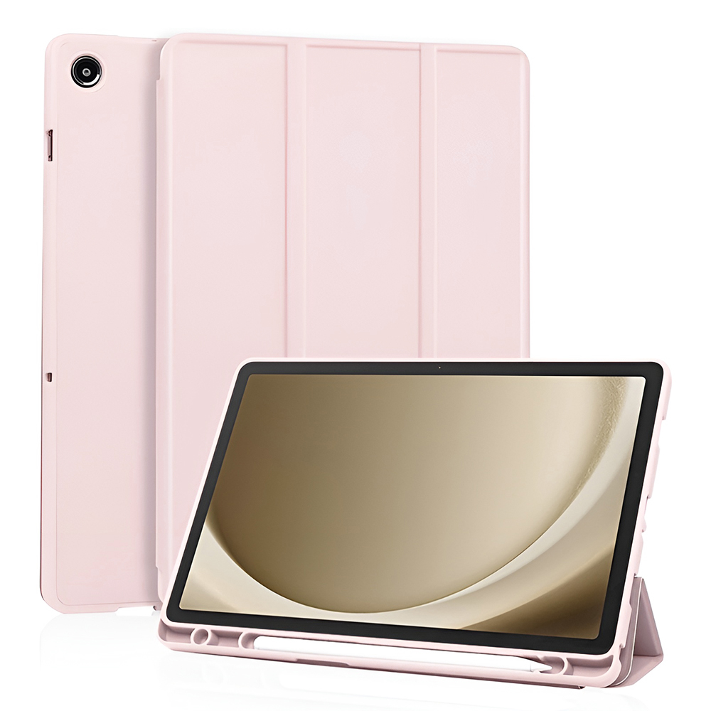 Калъф за Samsung Galaxy Tab A11 Plus / A9 Plus - Techsuit Flex Trifold - Розов