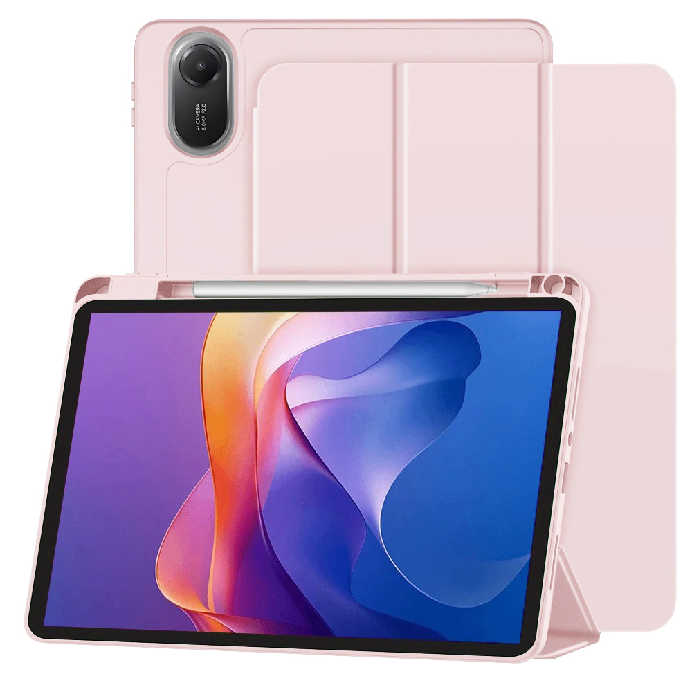 Калъф за Xiaomi Redmi Pad 2 - Techsuit Flex Trifold - Розов