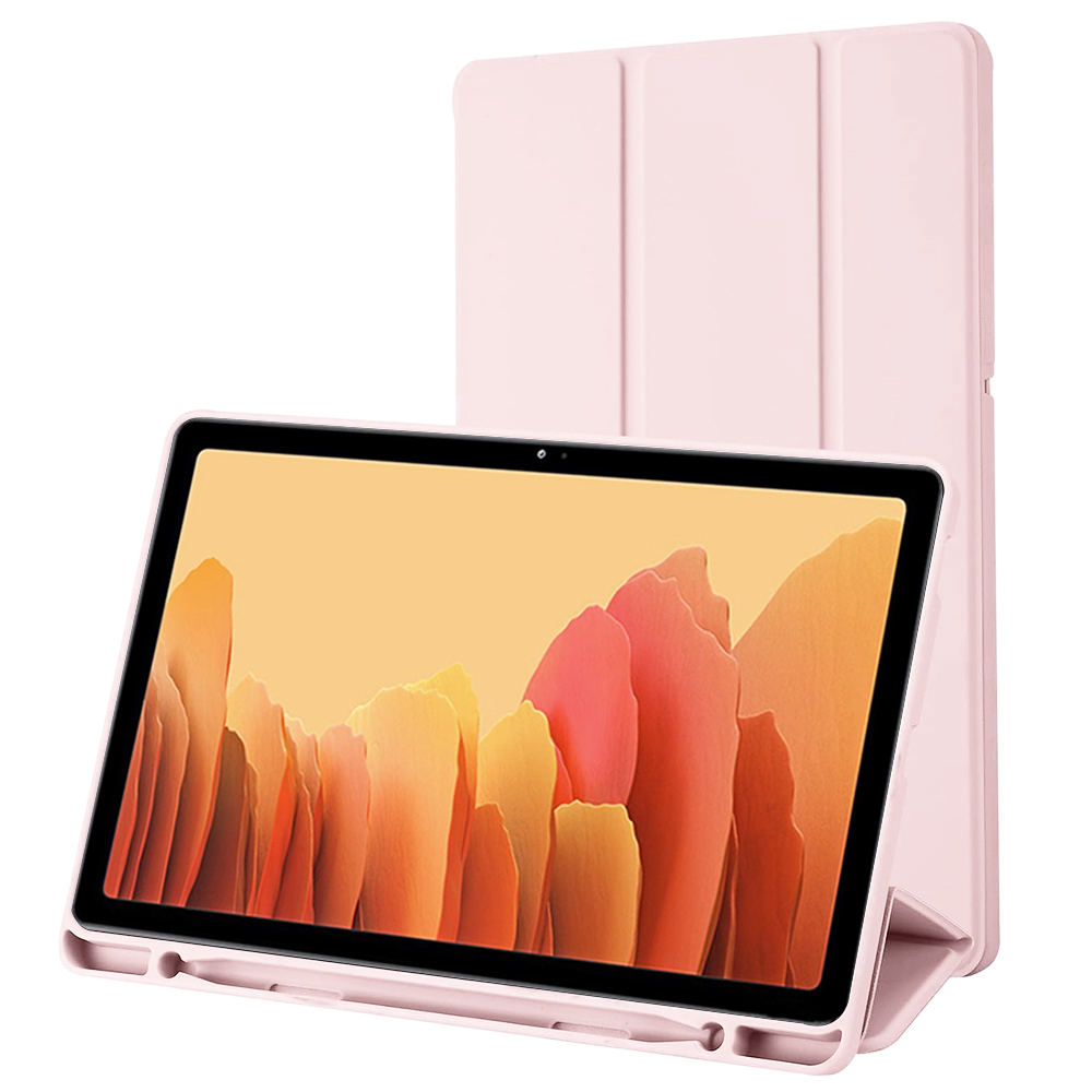 Калъф за Samsung Galaxy Tab A7 10.4 2020 T500/T505 - Techsuit Flex Trifold - Розов