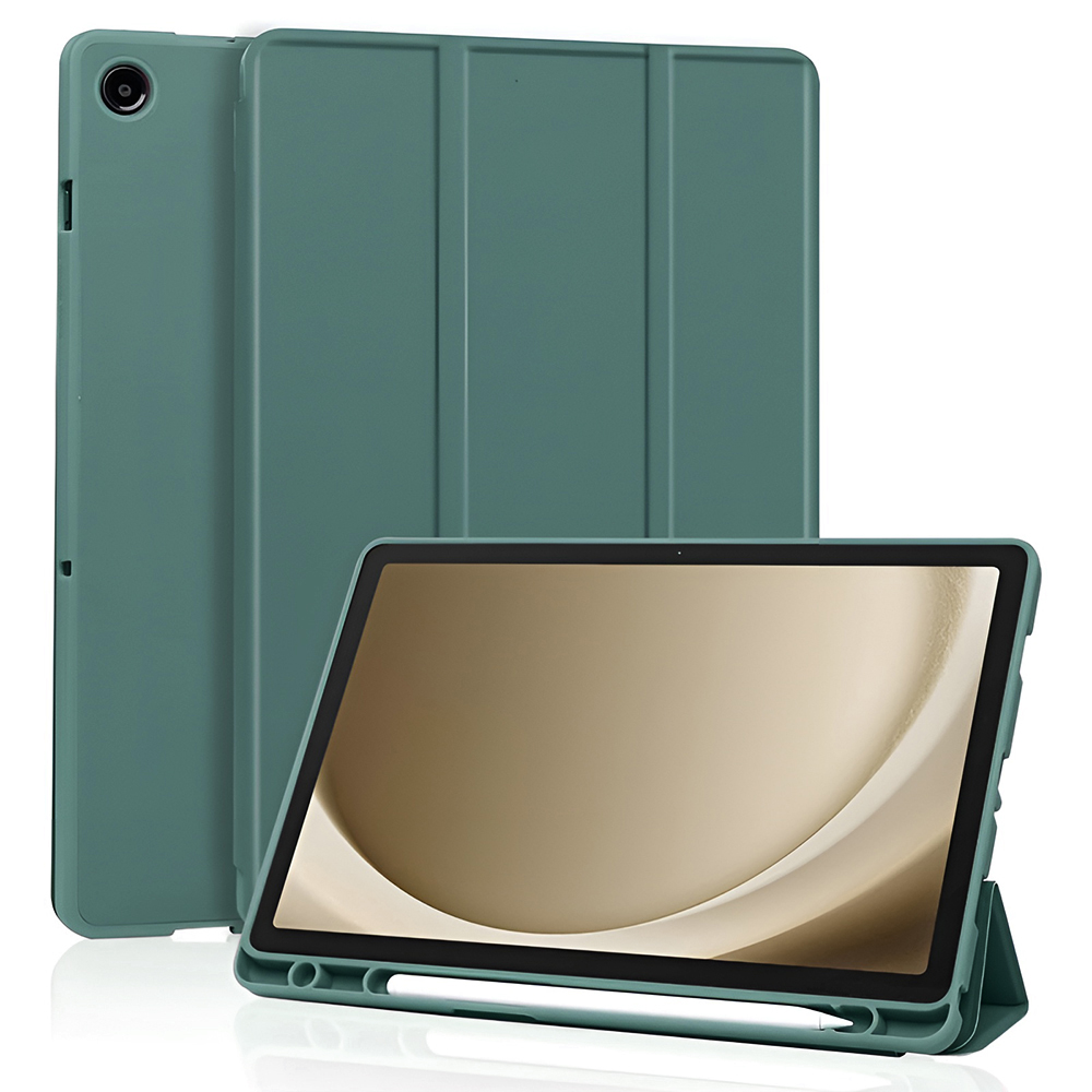 Калъф за Samsung Galaxy Tab A11 Plus / A9 Plus - Techsuit Flex Trifold - Зелен
