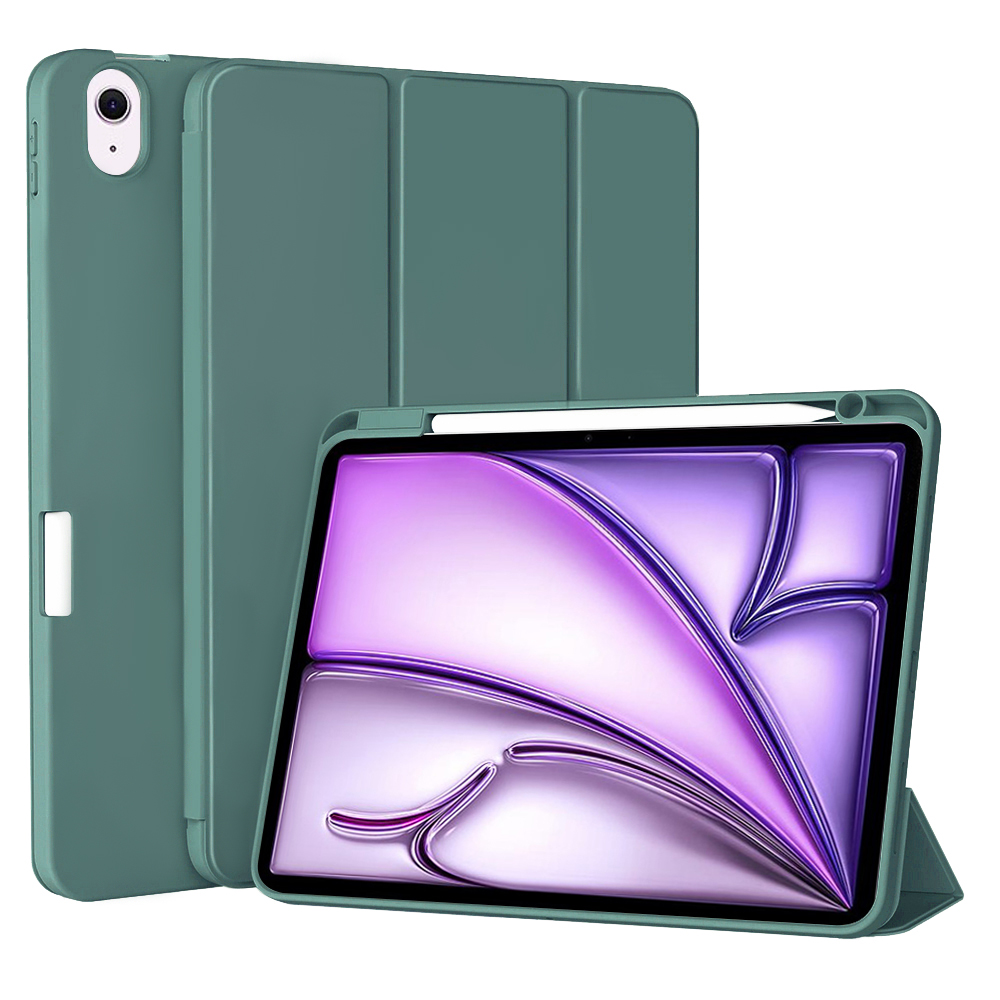 Калъф за iPad Air 11 (2024) / Air 11 (2025) / Air 11 (2026) - Techsuit Flex Trifold - Зелен