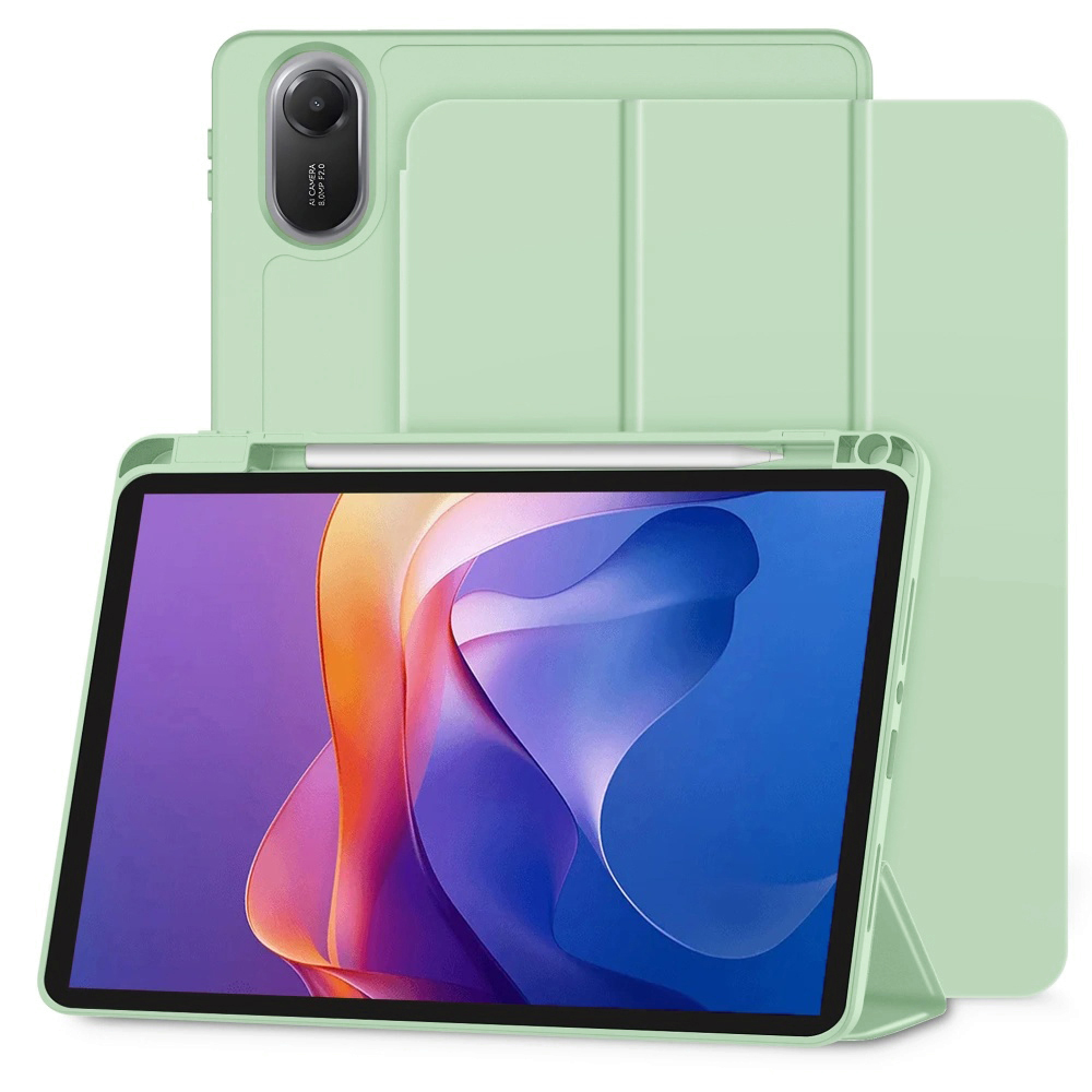 Калъф за Xiaomi Redmi Pad 2 - Techsuit Flex Trifold - Matcha Зелен