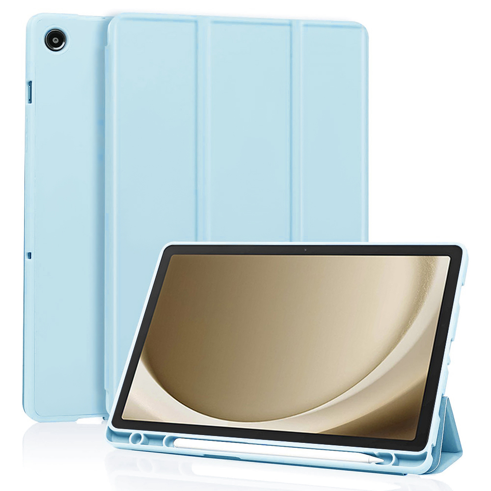 Калъф за Samsung Galaxy Tab A9 Plus - Techsuit Flex Trifold - Небесносин