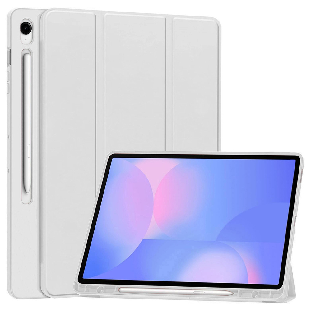 Калъф за Samsung Galaxy Tab S10 FE Plus - Techsuit Flex Trifold - Сив
