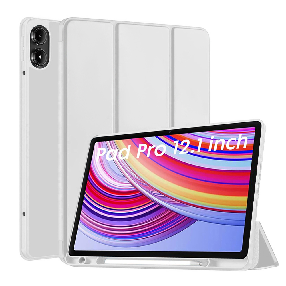 Калъф за Xiaomi Redmi Pad Pro / Redmi Pad Pro 5G / Poco Pad - Techsuit Flex Trifold - Сив
