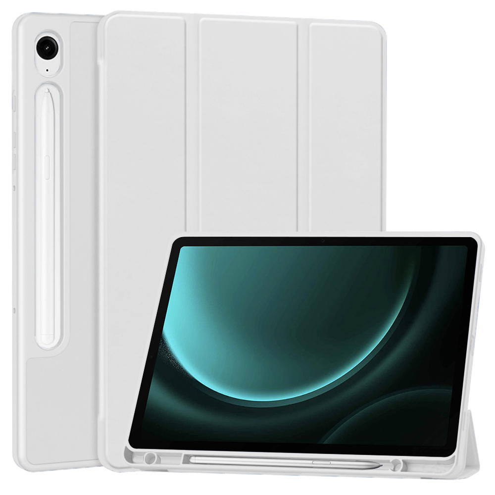 Калъф за Samsung Galaxy Tab S9 / S9 FE / S10 FE - Techsuit Flex Trifold - Сив
