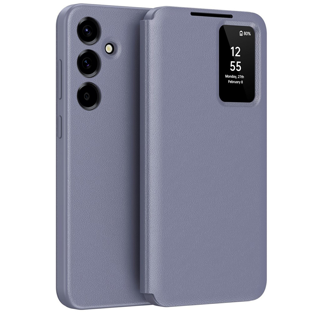 Калъф за Samsung Galaxy A57 5G - Techsuit SmartView Series - Лилав