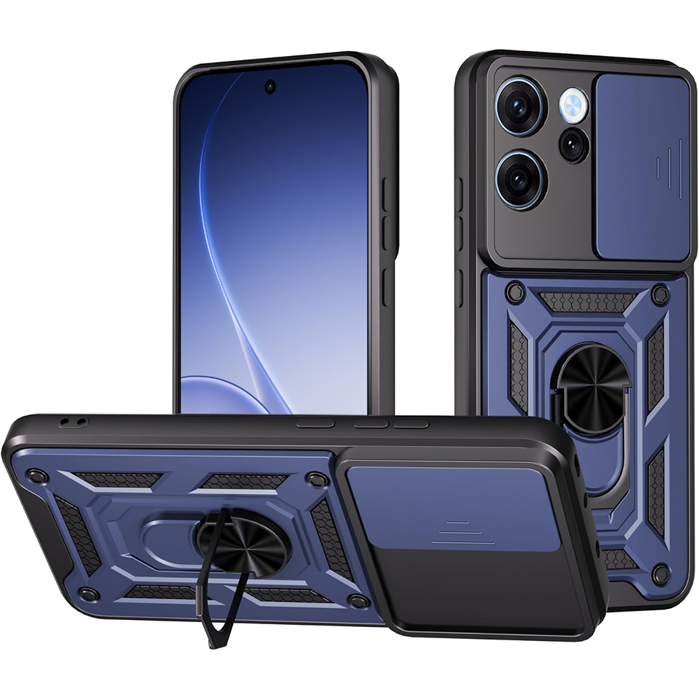 Калъф за Oppo Reno15 F / Reno15 FS 5G - Techsuit CamShield Series - Син