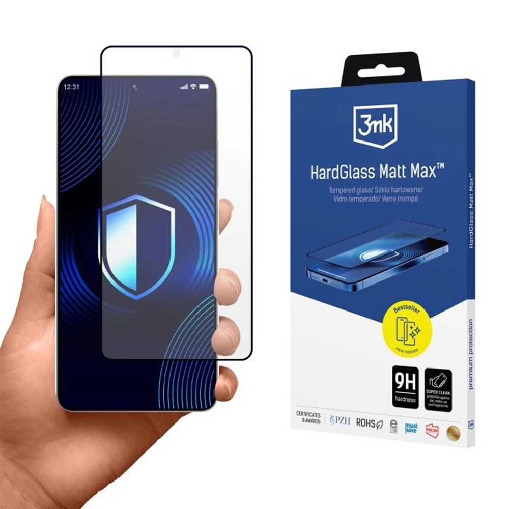 Капак за Samsung Galaxy S26 Ultra - 3mk HardGlass Screen Protector - Matt Max