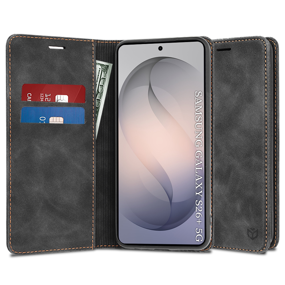 Калъф за Samsung Galaxy S26 Plus - Techsuit Confy Cover - Черен