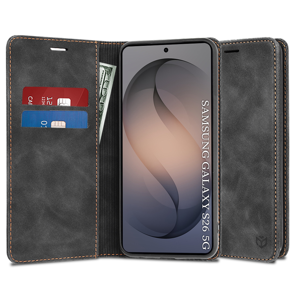 Калъф за Samsung Galaxy S26 - Techsuit Confy Cover - Черен