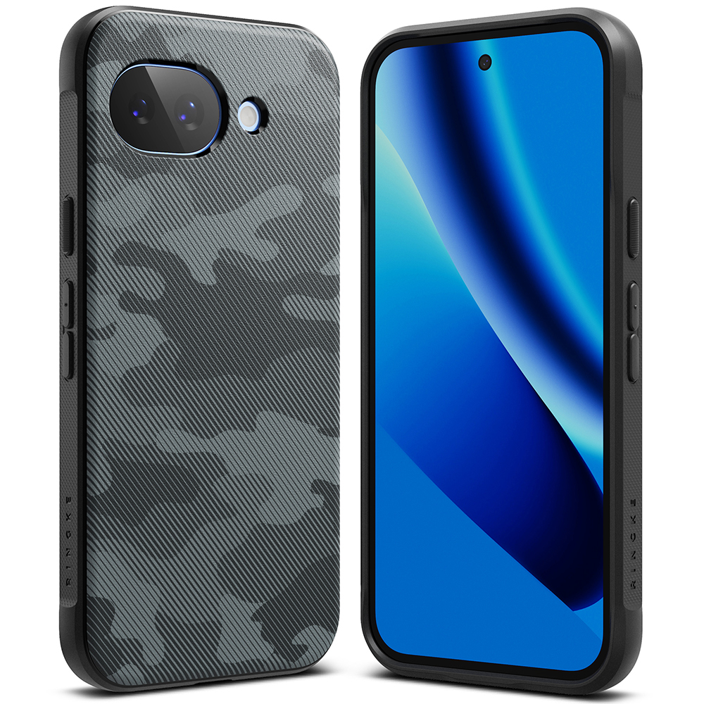 Калъф за Google Pixel 10a - Ringke Onyx - Camo Черен