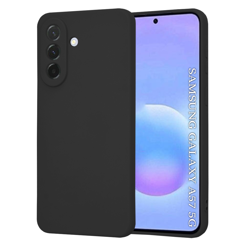 Калъф за Samsung Galaxy A57 5G - Techsuit SoftFlex - Черен