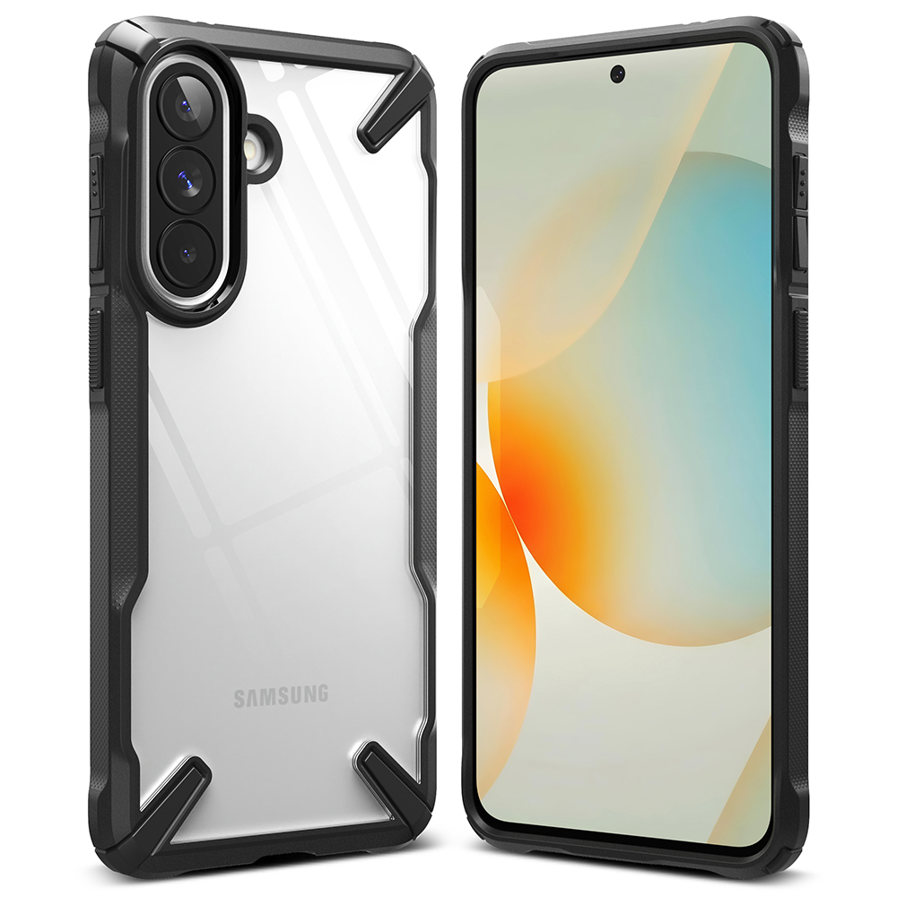 Калъф за Samsung Galaxy A57 5G - Ringke Fusion X - Черен