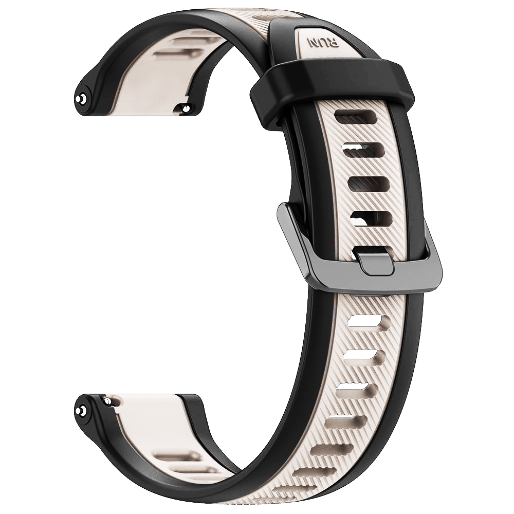 Каишка за часовник за Samsung Galaxy Watch 4/5/Active 2, Huawei Watch GT 3 (42 мм)/GT 3 Pro (43 мм) - Каишка за часовник Techsuit (W053) - Бежов