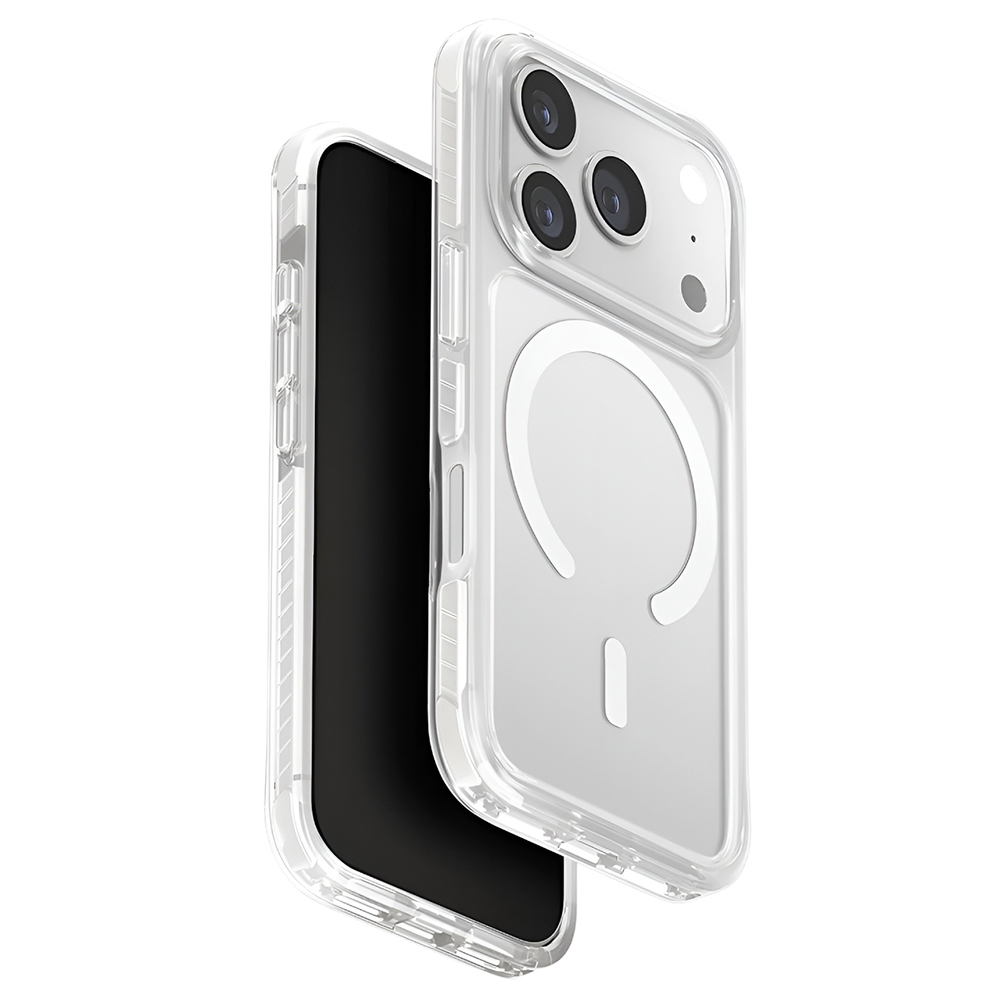 Калъф за iPhone 17 Pro Max - UNIQ Combat MagClick - Бял