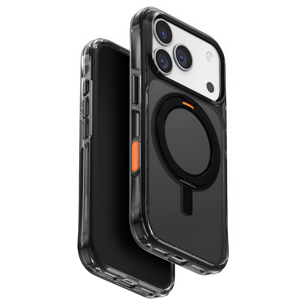 Калъф за iPhone 17 Pro - UNIQ Swivix 360° Kickstand - Черен
