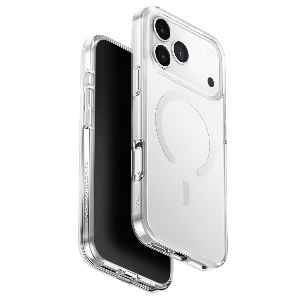 Калъф за iPhone 17 Pro Max - UNIQ Clario MagClick™ Eco-Friendly - Прозрачен