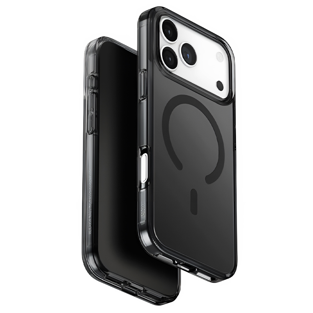 Калъф за iPhone 17 Pro Max - UNIQ Clario MagClick™ Eco-Friendly - Черен