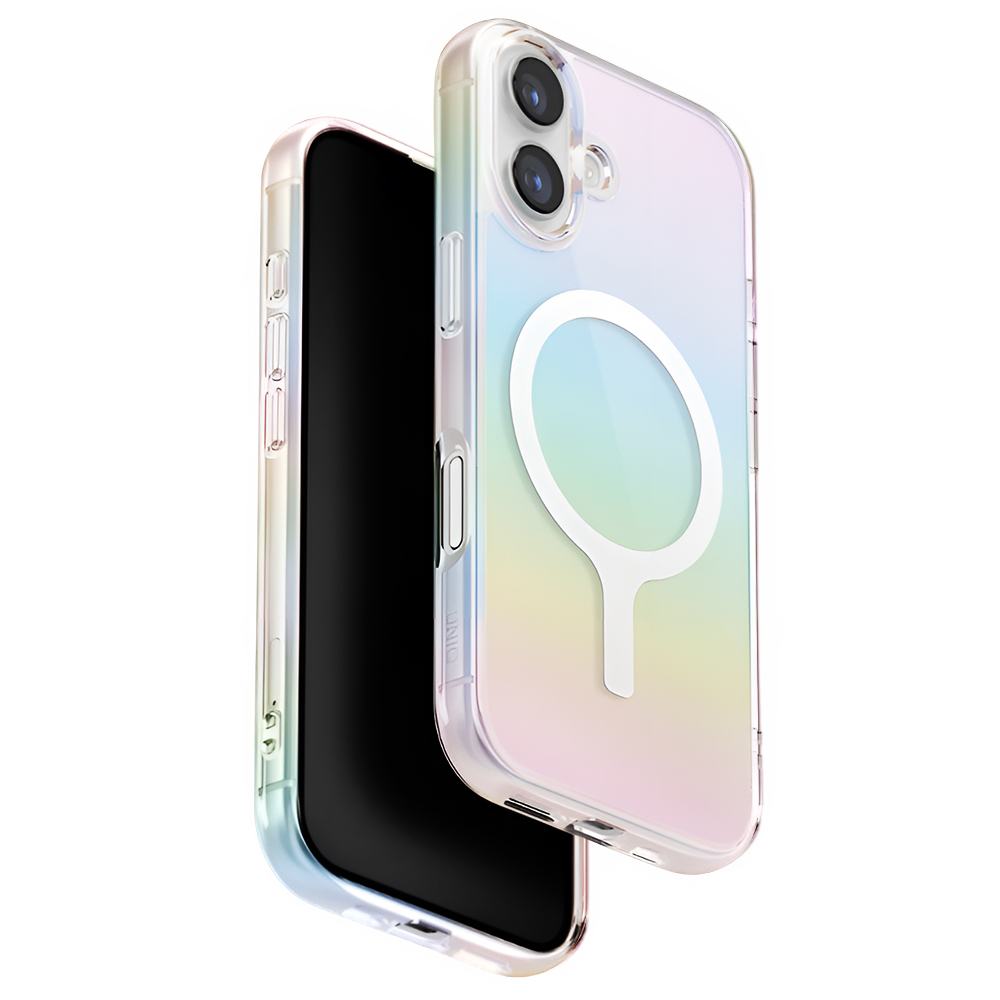 Калъф за iPhone 17 - UNIQ Iridescent MagClick™ - Многоцветен