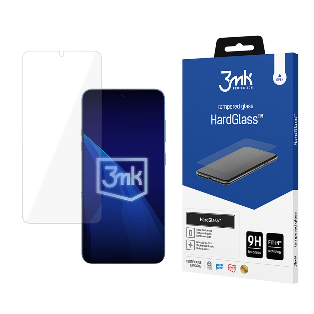 Капак за Samsung Galaxy S26 Plus - 3mk HardGlass Screen Protector - Прозрачен